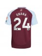 Aston Villa Amadou Onana #24 Replika Hemmakläder 2024-25 Kortärmad